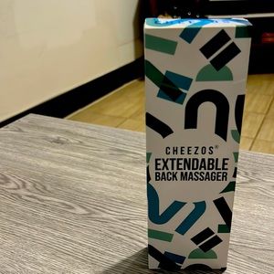 Cheezos ~ Extendable Manual Back Massager ~ Extends to 24 inches ~ NIB